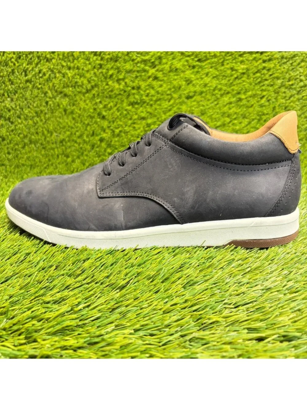 Florsheim Crossover Mens Size 11.5EEE Black Steel Toe Safety Oxford Work Shoes